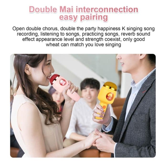 ICARER FAMILY F816 Karaoke-Mikrofon-Lautsprecher, Heim-Bluetooth-Funkmikrofon – Bild 9