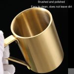 304 Edelstahl Doppelschicht Isolierbecher Kinder Drop-proof Wasser Tasse Kaffee Becher, 150ml, 200ml, 280ml – Bild 8