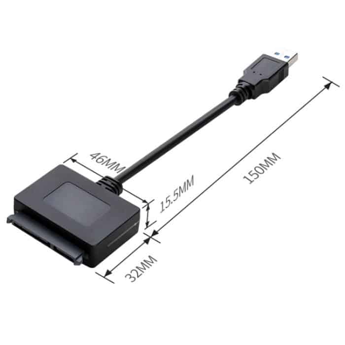 SATA zu USB 3.0 Easy Drive Kabel 2,5 Zoll SSD Solid State Drive Universal Anschlusskabel Konverter Leser – Bild 4