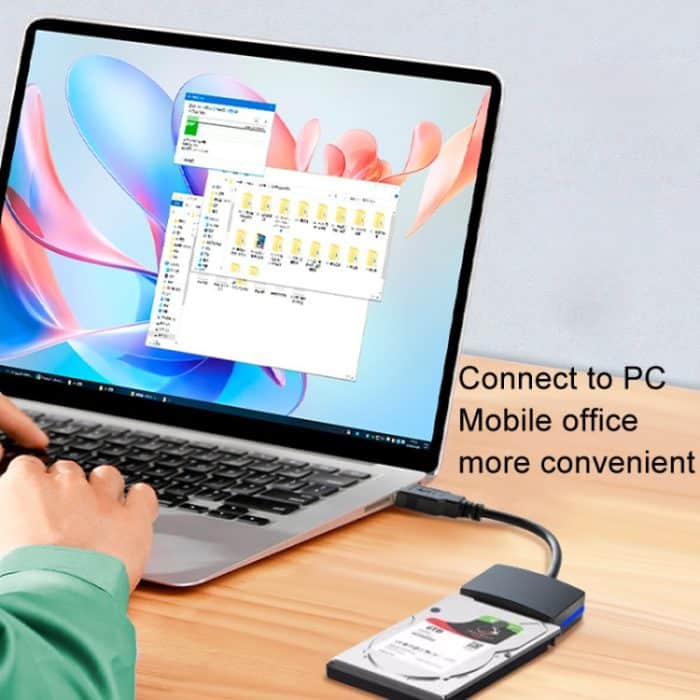 SATA zu USB 3.0 Easy Drive Kabel 2,5 Zoll SSD Solid State Drive Universal Anschlusskabel Konverter Leser – Bild 10