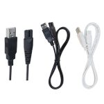 1,25 m für Rasierer/Wassernachfüllgerät USB TTo 8-Figure Tail Ladekabel Netzkabel – Bild 2