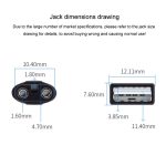 1,25 m für Rasierer/Wassernachfüllgerät USB TTo 8-Figure Tail Ladekabel Netzkabel – Bild 4