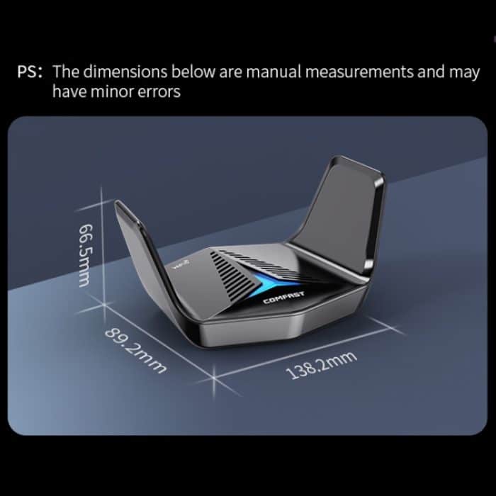 COMFAST CF-979AX WiFi6 5374 Mbit/s USB-C/Typ-C Wireless-Netzwerkkarte WiFi-Empfänger – Bild 11