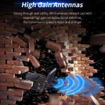 COMFAST CF-979AX WiFi6 5374 Mbit/s USB-C/Typ-C Wireless-Netzwerkkarte WiFi-Empfänger – Bild 8