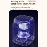 Kleine tragbare Unterwäsche-Waschmaschine für den Haushalt, US Plug, EU Plug, UK Plug – Bild 8