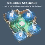 COMFAST 762AC 1200 Mbit/s WLAN-Signalverstärker, Dualband-WLAN-Repeater mit OLED-Display – Bild 7