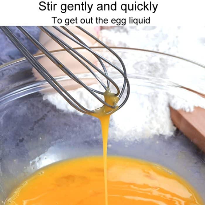 2 Stück Haushalts-Handfederschläger aus Edelstahl, Mini-Schneebesen, 5 inch, 7 inch, 8 inch, 10 inch, 12 inch – Bild 4