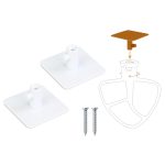 Für KitchenAid-Mixer, 2 Aufsätze, Halter, Aufbewahrungshaken, Zubehör-Organizer – Bild 2