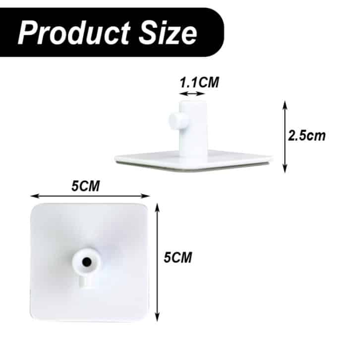 Für KitchenAid-Mixer, 2 Aufsätze, Halter, Aufbewahrungshaken, Zubehör-Organizer – Bild 3