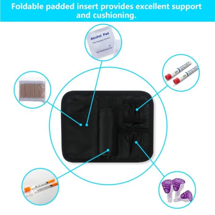 Tragbarer Insulinkühler, Reisepaket, Insulin-Pflegetasche, For Insulin – Bild 5