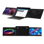 13,3-Zoll-FHD-Dreifachmonitor IPS-Dual-Bildschirme für Laptop USB-C / Typ-C Unterstützt Windows / Mac / Android, EU Plug, US Plug, UK Plug, AU Plug