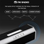 NBY 6690 TWS Couplet FM Multifunktionaler Desktop-Plug-in-Karten-Bluetooth-Lautsprecher – Bild 10