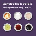 Kabelloser Milchwärmer, Heizmixbecher für die Zubereitung von Kaffee/Müsli/Medizin – Bild 4