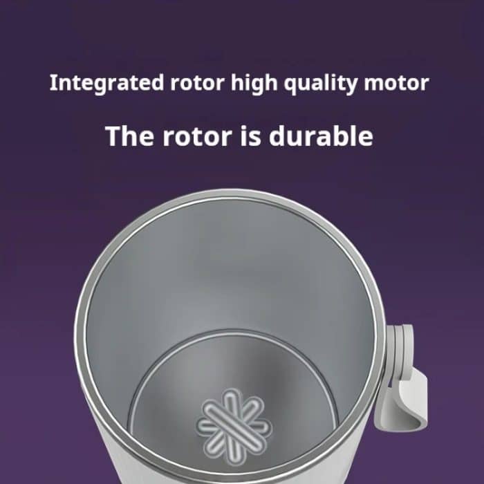 Kabelloser Milchwärmer, Heizmixbecher für die Zubereitung von Kaffee/Müsli/Medizin – Bild 7