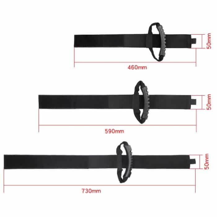 Beschwertes Aufbewahrungs-Packband, tragbarer Schlauch-Organisations-Bindegurt, S, M, L – Bild 3