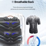 Bopai 61-17311 Erstschichtiger Laptop-Rucksack aus Rindsleder mit großem Fassungsvermögen und USB+Typ-C-Anschluss, 61-17311 – Bild 6