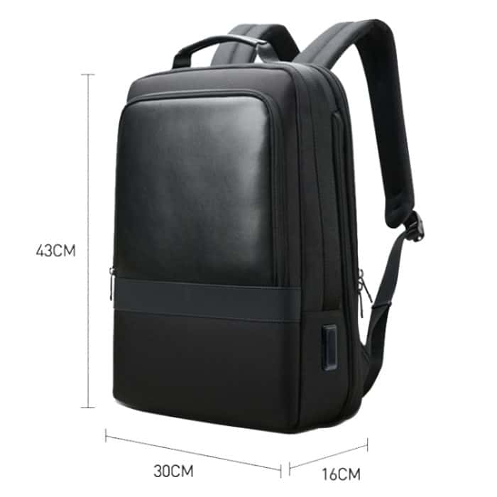 Bopai 61-26111 Business-Laptop-Rucksack für Pendler mit großer Kapazität und USB+Typ-C-Anschluss, 61-26111 – Bild 3