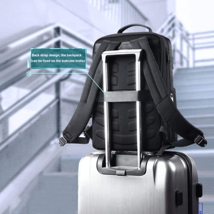 Bopai 61-26111 Business-Laptop-Rucksack für Pendler mit großer Kapazität und USB+Typ-C-Anschluss, 61-26111 – Bild 9