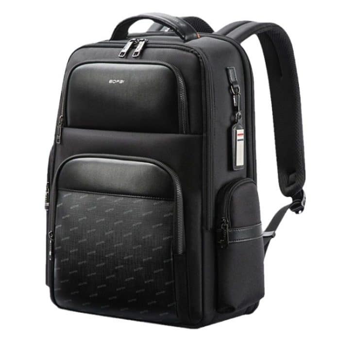 Bopai 61-91911 Wasserdichter Business-Laptop-Rucksack mit großer Kapazität und USB+Typ-C-Anschluss, 61-91911 – Bild 1