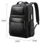 Bopai 61-91911 Wasserdichter Business-Laptop-Rucksack mit großer Kapazität und USB+Typ-C-Anschluss, 61-91911 – Bild 3