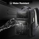 Bopai 61-91911 Wasserdichter Business-Laptop-Rucksack mit großer Kapazität und USB+Typ-C-Anschluss, 61-91911 – Bild 9