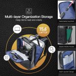 Bopai 61-120761 Erstschichtiger Business-Laptop-Rucksack aus Rindsleder mit großem Fassungsvermögen und USB+Typ-C-Anschluss, 61-120761 – Bild 4