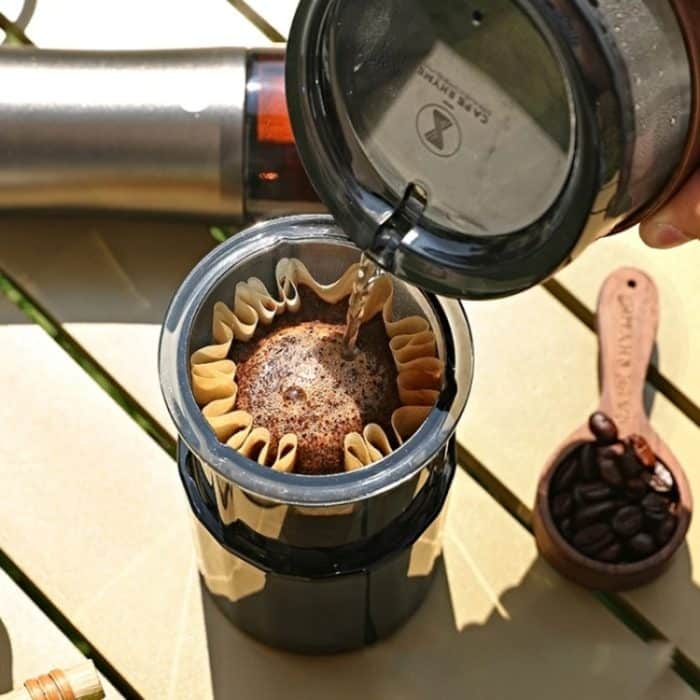 3-in-1-Kaffeemaschine mit Filterbecher für Camping, Reisen, Büro, Gradient Black, Aqua Green, Coffee, With Bag Gradient Black, With Bag Aqua Green, With Bag Brown – Bild 4