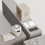 Mini-Deckenventilator, tragbarer Campingventilator mit Licht und Fernbedienung, eingebauter 8000-mAh-Akku – Bild 9