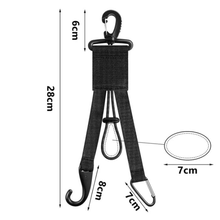 Multifunktionale Umreifungshakenschnalle, tragbares Verpackungshaken-Gurtband – Bild 3