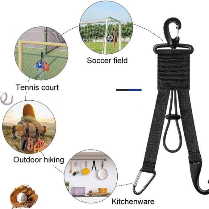 Multifunktionale Umreifungshakenschnalle, tragbares Verpackungshaken-Gurtband – Bild 5