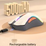 XUNSVFOX XYH52 Kabellose Dual-Mode-Maus, wiederaufladbare und leise Büro-Gaming-Maus – Bild 8