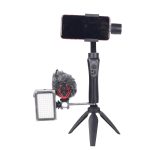 Cimapro CPT-3 Dreiköpfiger Hot-Boot-Halterungsadapter, LED-Mikrofonhalterung auf Gimbal – Bild 7