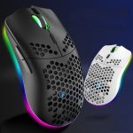 XUNSVFOX XYH80 Hohlloch wiederaufladbare kabellose Gaming-Maus RGB-Licht Computer-Büro-Maus, XYH80 – Bild 2