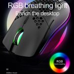 XUNSVFOX XYH80 Hohlloch wiederaufladbare kabellose Gaming-Maus RGB-Licht Computer-Büro-Maus, XYH80 – Bild 11