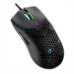 XUNSVFOX XYH90 Wired Hollow Hole Mouse RGB-beleuchtete Makroprogrammierungs-Gaming-Maus, XYH90