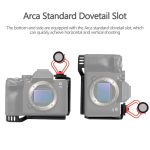 Für Sony A7R4 / A7M4 Kamera XILETU L-Typ Schnellwechselplatte Aufnahme Erweiterungshalterung Käfig – Bild 6