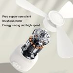 USB-Plug-in-Version, kleiner Deckenventilator, Camping, Outdoor, tragbarer Hängeventilator – Bild 4