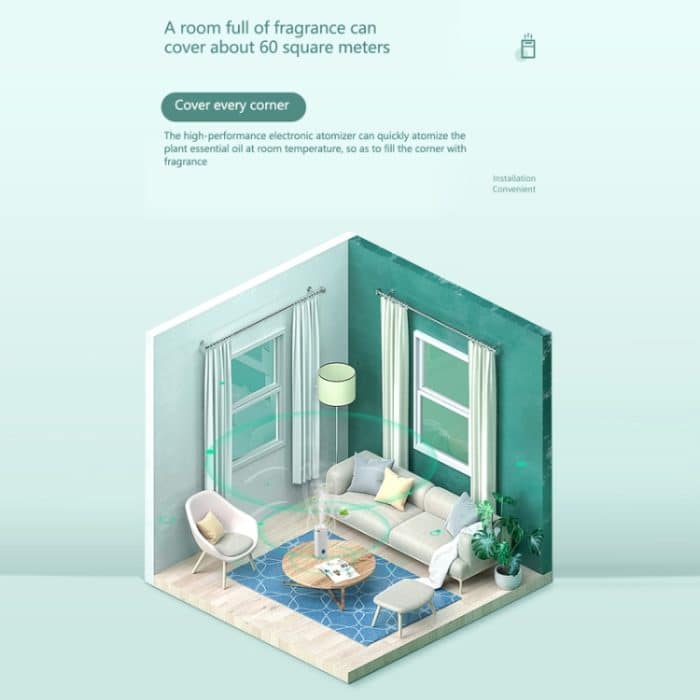 Haushaltsluftbefeuchter Aromadiffusor Automatische Duftsprühmaschine – Bild 5