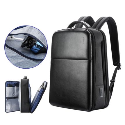 Bopai 61-18911 Wasserdichter Reise-Laptop-Rucksack mit großer Kapazität und USB+Typ-C-Anschluss, Ultimate, Deluxe