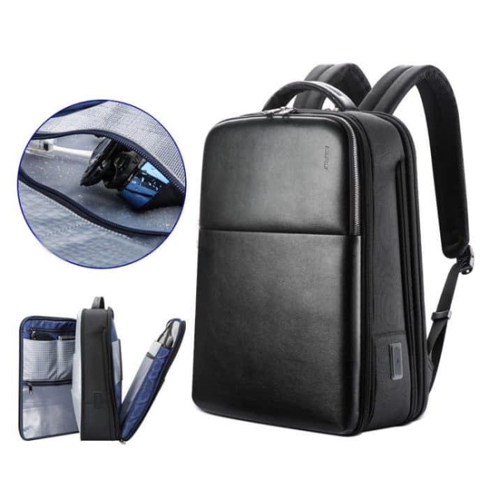 TBD0604785701.jpg Bopai 61-18911 Wasserdichter Reise-Laptop-Rucksack mit großer Kapazität und USB+Typ-C-Anschluss, Ultimate, Deluxe – Bild 1