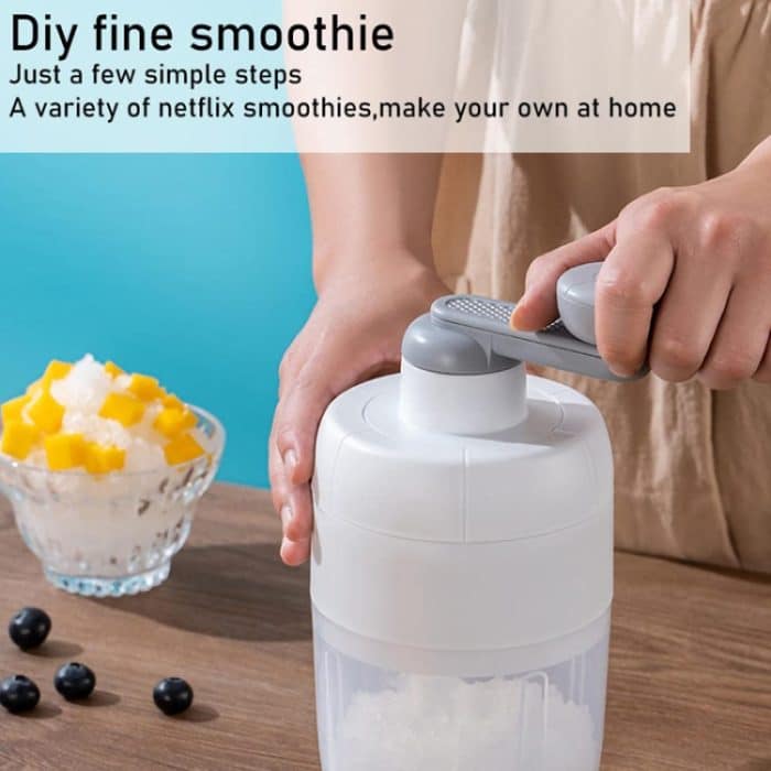 Kleine manuelle Rasiereismaschine DIY Home Smoothie Maker – Bild 5