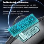 Bopai 61-122579 Hartschalen-Passwortschloss mit großer Kapazität, wasserdichter Business-Laptop-Rucksack, (Grey) – Bild 6