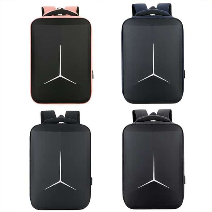 Wasserdichter Business-Laptop-Rucksack für Pendler mit großem Fassungsvermögen und USB-Anschluss, 15 inch – Bild 2