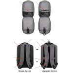 Wasserdichter Business-Laptop-Rucksack für Pendler mit großem Fassungsvermögen und USB-Anschluss, 15 inch – Bild 4