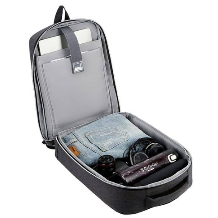 Wasserdichter Business-Laptop-Rucksack für Pendler mit großem Fassungsvermögen und USB-Anschluss, 15 inch – Bild 7