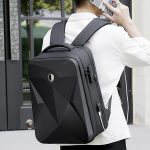 Wasserdichter Laptop-Rucksack mit Passwortsperre und großem Fassungsvermögen und USB-Anschluss, 17 inch – Bild 11