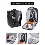 Wasserdichter Laptop-Rucksack mit Passwortsperre und großem Fassungsvermögen und USB-Anschluss, 17 inch – Bild 4