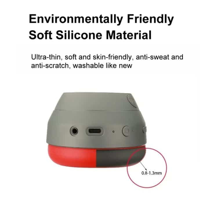 Für Sony ULT Wear WH-Ult900N Headset 1 Paar Silikon-Ohrpolster-Kissenbezug, Ear Pads Black, Ear Pads White, Ear Pads Red, Ear Pads Deep Blue, Ear Pads Beige – Bild 4