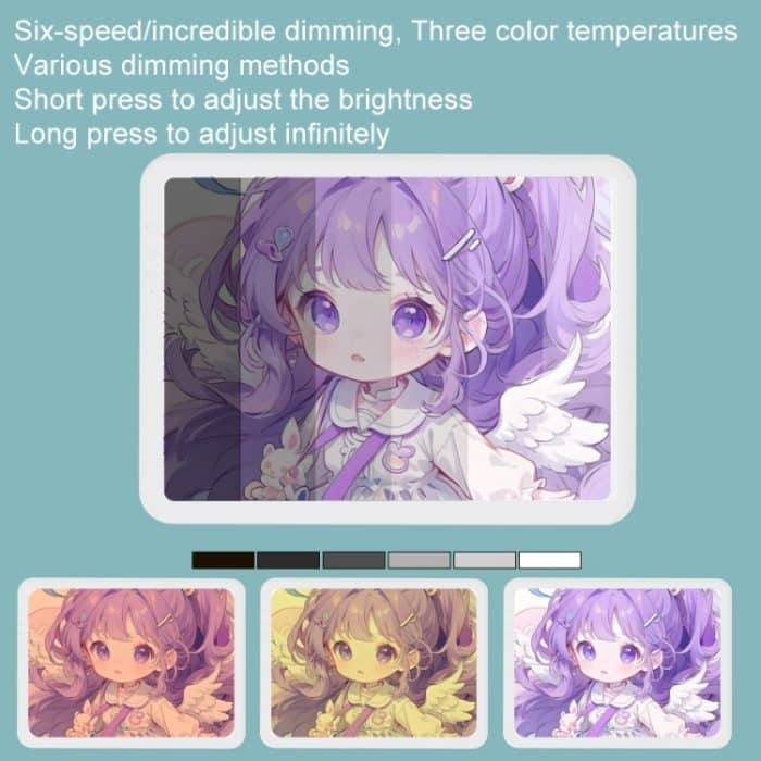 Wiederaufladbarer Kopiertisch, Kopierbrett, Übungsmalerei, LED-Schreibtisch, A4-D50, A3-D50 – Bild 7