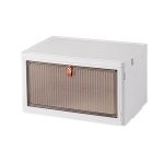 Stapelbare Aufbewahrungsbehälter aus Kunststoff mit Rädern und magnetischer Tür für Snacks, Kleidung, Küchenbedarf, Schuhe, 1-Tier, 2-Tier, 3-Tier, 4-Tier, 5-Tier, 6-Tier